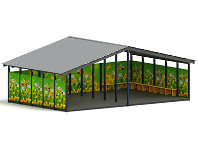 Теневой навес Пчелка МФ 70.8.5-05