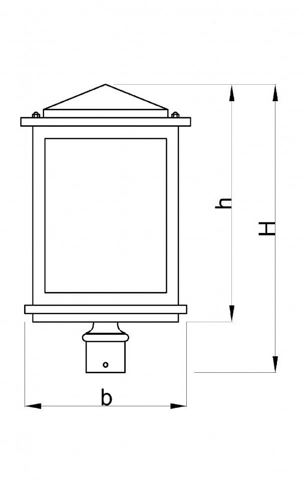Светильник H-450 мм ГП2.2-А - вид 2