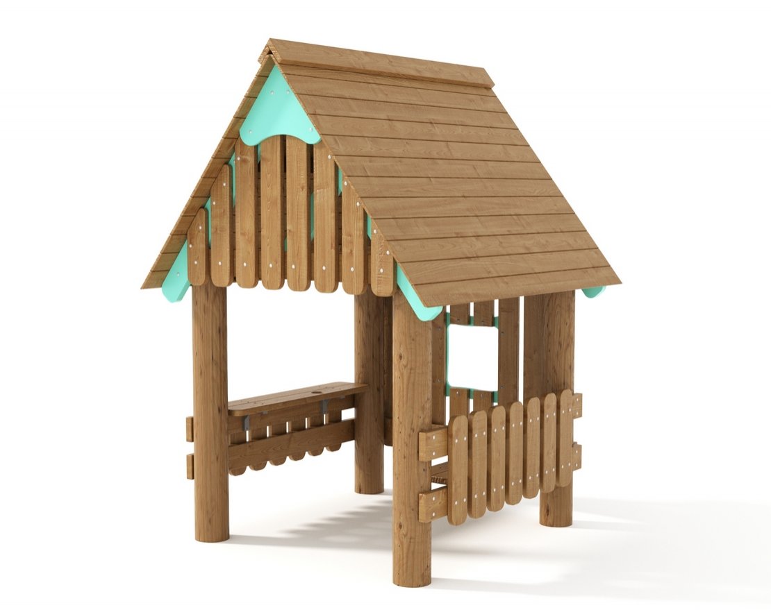 Игровой домик Избушка (без пола) - вид 3