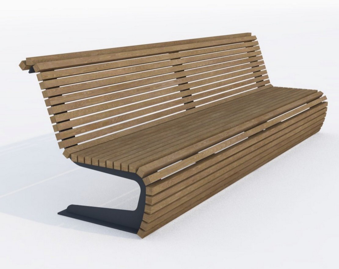 Скамейка 4 - вид 3